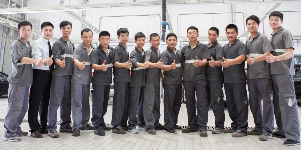 寶馬售后服務工作服定制案例圖片