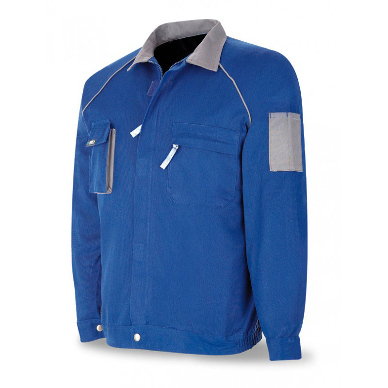 藍(lán)色防靜電工作服定制