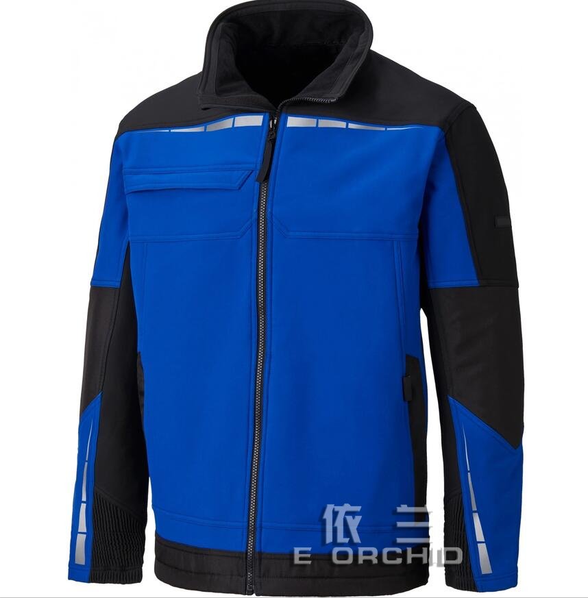 藍色秋季長袖汽車4S店工作服圖片