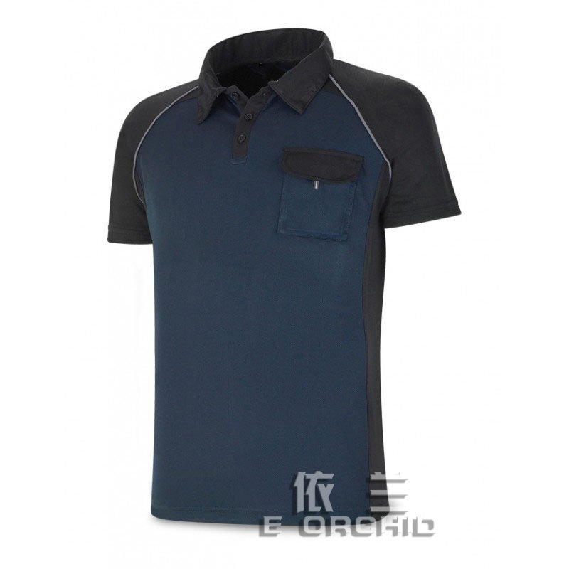 男女同款文化衫定制款式圖 藍色