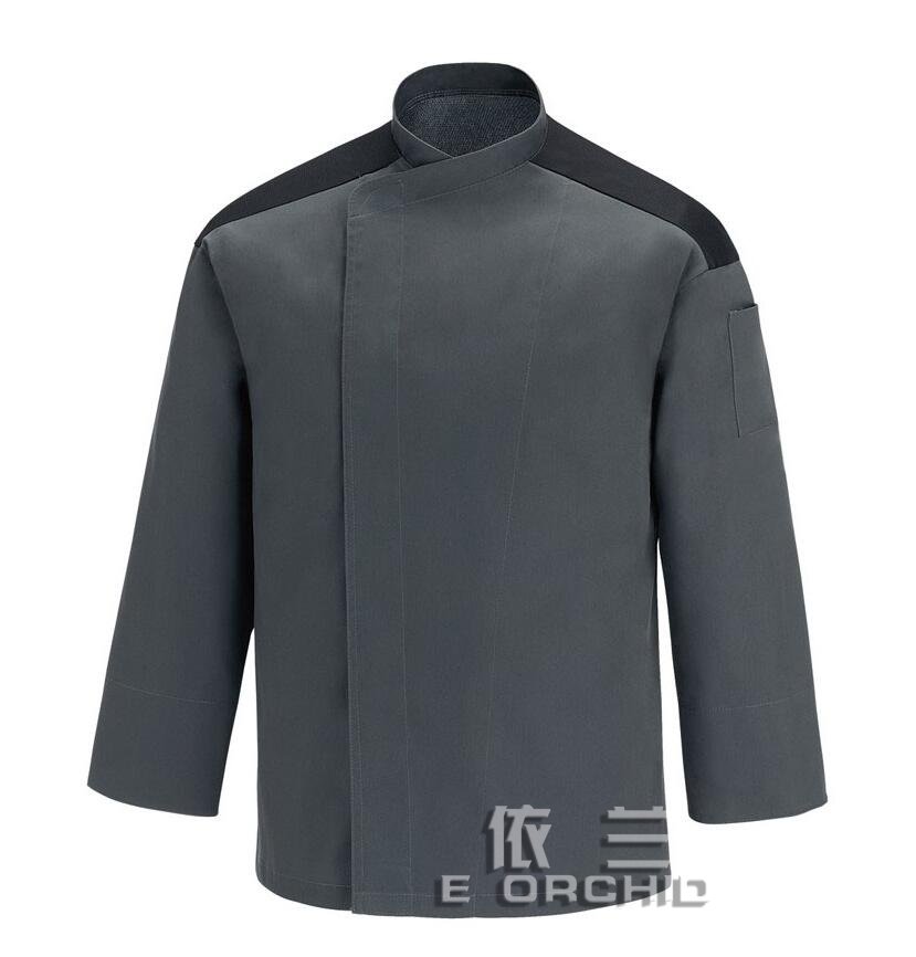 高檔餐廳廚師工作服款式圖