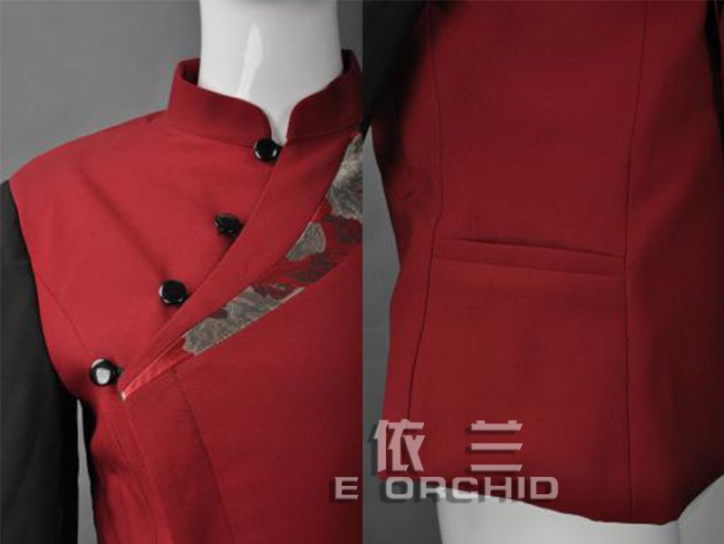 餐飲工作服細節圖展示