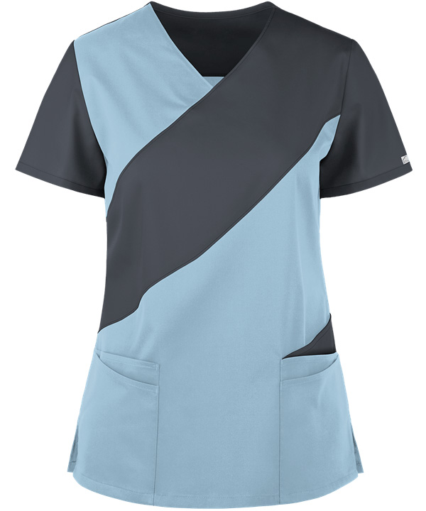 美容院工作服定制正面圖