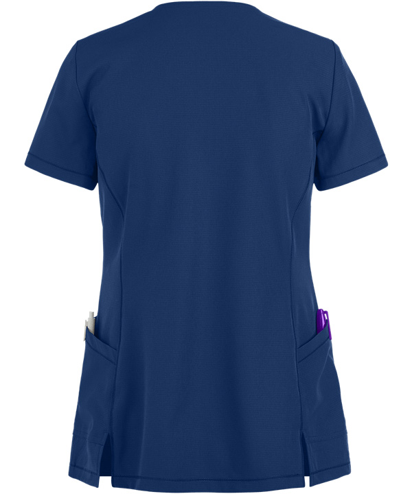 美容院工作服款式背面圖