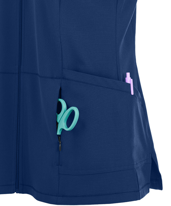 美容院工作服款式細(xì)節(jié)圖