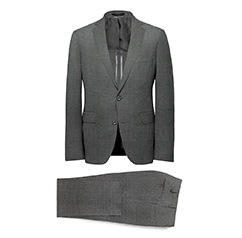 酒店兩粒扣男士西裝YL-J
