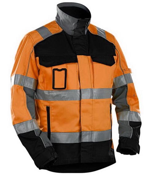 秋季長袖阻燃工作服正面圖