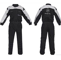 奔馳汽車4S店連體工作服圖片