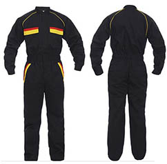 現貨牛仔船員連體工作服