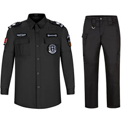 物業公司長袖春秋保安服