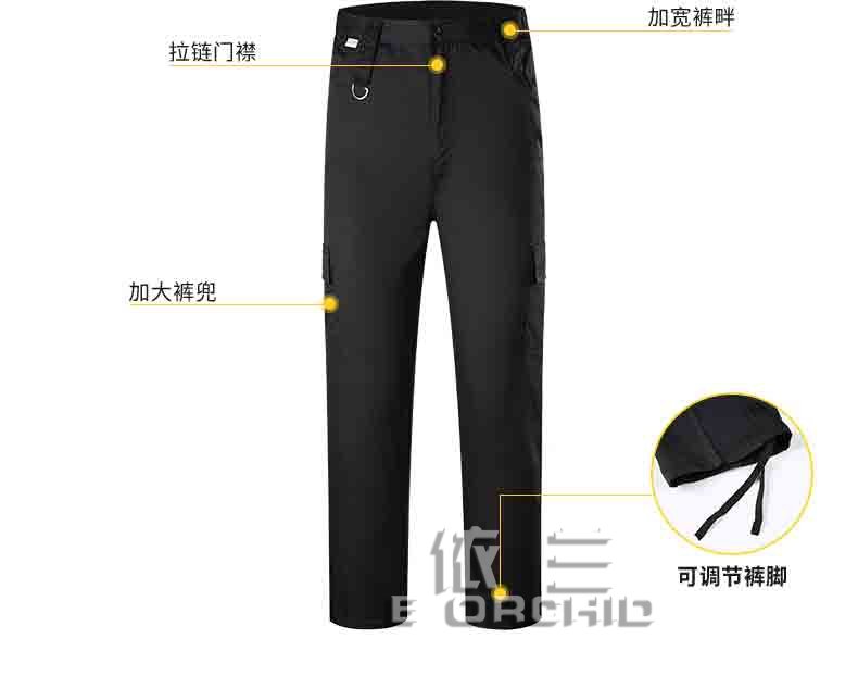 物業(yè)公司長袖春秋保安服褲子圖片