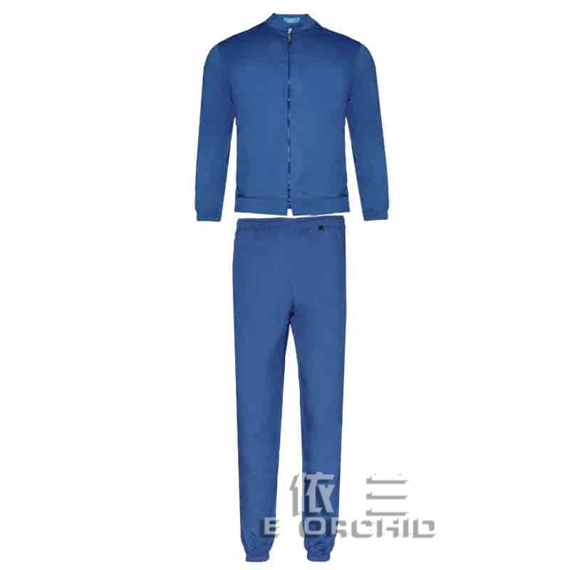 長袖分體車間潔凈工作服整體效果圖