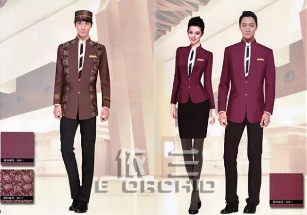 酒店工作服設(shè)計款式圖