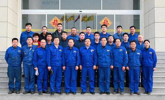 防靜電工作服定制合照