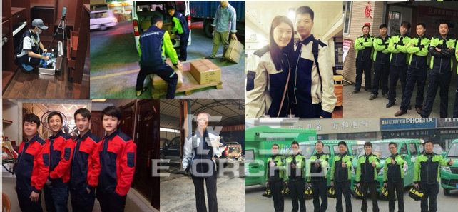 防靜電工作服定制實拍圖