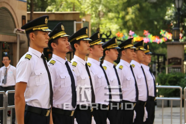 正弘物業保安工作服定制圖片