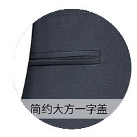 冬季長袖加厚女士職業裝 口袋細節圖