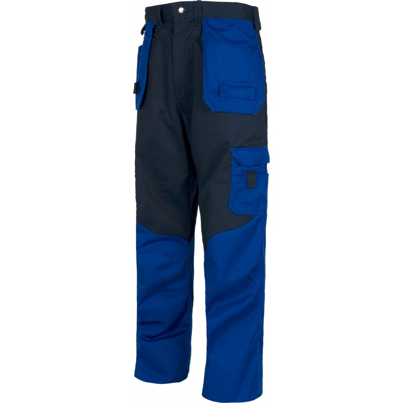 耐磨耐洗男士藍色工裝褲