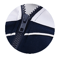 初中生春季校服定做 拉鏈細節圖