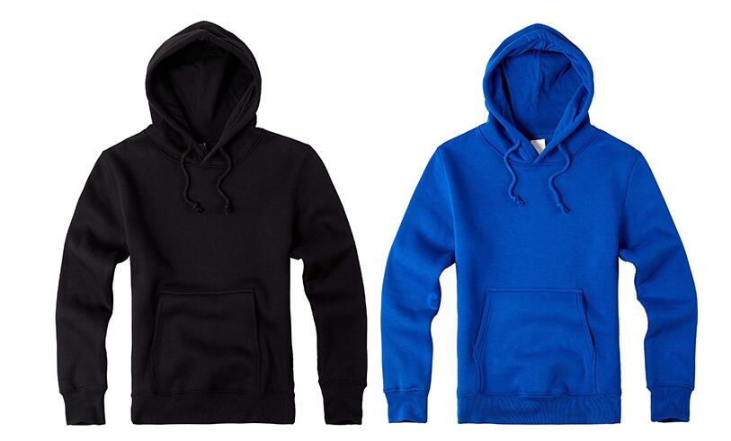 黑色、藍色衛衣班服定制圖片