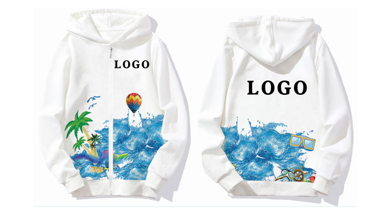 冬季加絨衛衣定制款式圖片